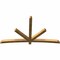 Ekena Millwork Alberta Rough Sawn Timber Gable Bracket, Western Red Cedar, 96"W x 56"H x 4"D x 4"F, 14/12 Pitch GBW096X56X0404ALB00RWR - alternate 5